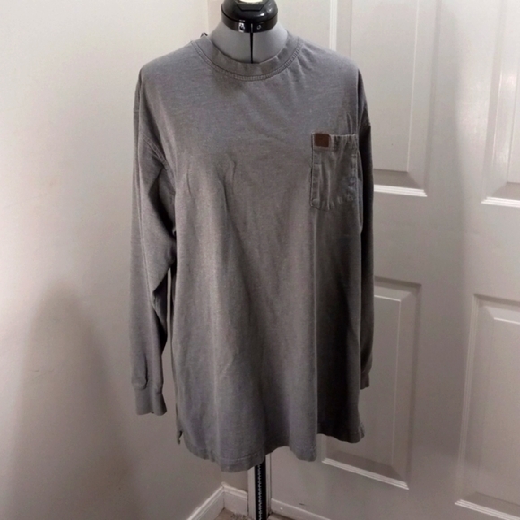 Riggs Workwear Grey longsleeved  Size XL T - Picture 4 of 4
